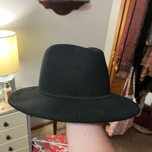 ASOS Wool Black Fedora Hat